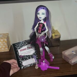 Monster High Booriginal Creeproduction Doll, Spectra Vondergeist